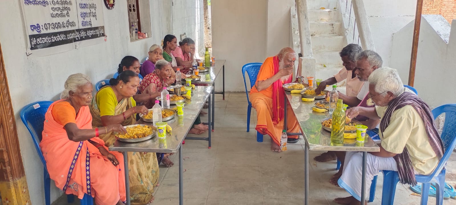 Elderly residents